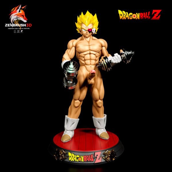 Vegeta Majin Training- Dragon Ball STL 3D PRINTING - Imagen 5